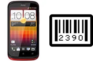 Comment voir le numéro de série sur HTC Desire Q