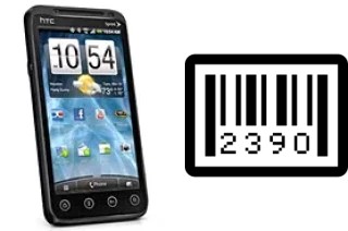 Comment voir le numéro de série sur HTC EVO 3D CDMA