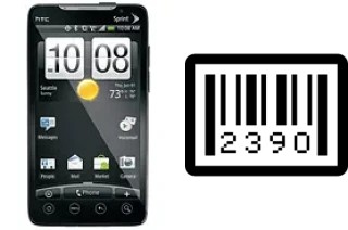 Comment voir le numéro de série sur HTC Evo 4G