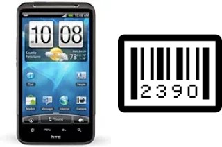 Comment voir le numéro de série sur HTC Inspire 4G