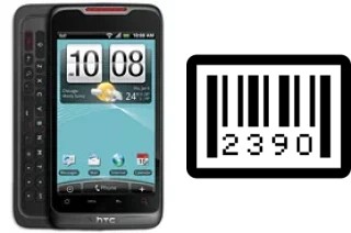 Comment voir le numéro de série sur HTC Merge