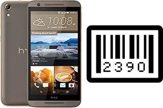 Comment voir le numéro de série sur HTC One E9s dual sim