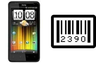 Comment voir le numéro de série sur HTC Raider 4G