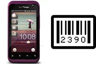 Comment voir le numéro de série sur HTC Rhyme CDMA