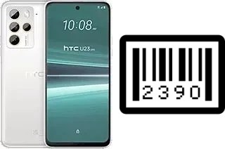 Comment voir le numéro de série sur HTC U23 Pro