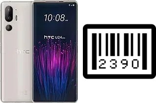 Comment voir le numéro de série sur HTC U24 Pro