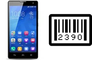 Comment voir le numéro de série sur Huawei Honor 3C