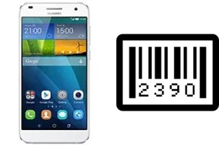 Comment voir le numéro de série sur Huawei Ascend G7