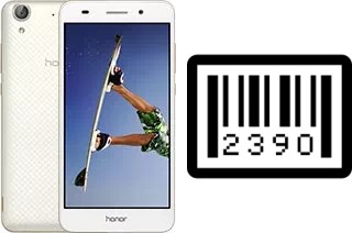 Comment voir le numéro de série sur Huawei Honor Holly 3