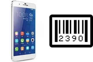 Comment voir le numéro de série sur Huawei Honor 6 Plus