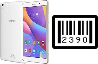 Comment voir le numéro de série sur Huawei Honor Pad 2