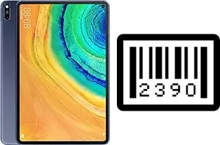 Comment voir le numéro de série sur Huawei MatePad Pro