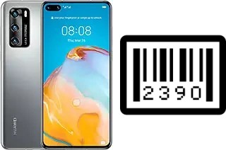 Comment voir le numéro de série sur Huawei P40