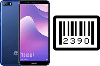 Comment voir le numéro de série sur Huawei Y7 Pro (2018)