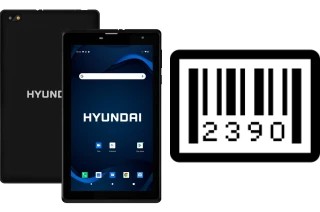 Comment voir le numéro de série sur Hyundai HyTab 7LC1