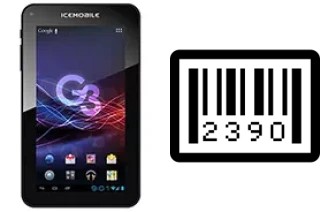 Comment voir le numéro de série sur Icemobile G3