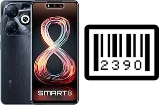 Comment voir le numéro de série sur Infinix Smart 8 (India)