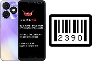 Comment voir le numéro de série sur itel Zeno 10