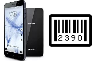 Comment voir le numéro de série sur Karbonn Titanium Mach Two S360