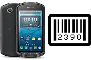 Comment voir le numéro de série sur Kyocera DuraForce