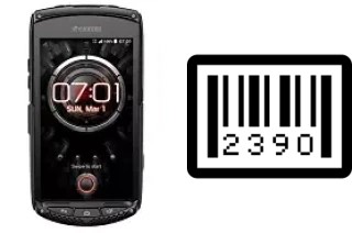 Comment voir le numéro de série sur Kyocera Torque KC-S701