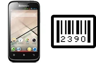 Comment voir le numéro de série sur Lenovo A369i