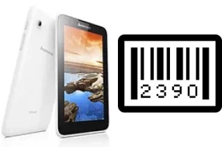 Comment voir le numéro de série sur Lenovo A7-30 A3300