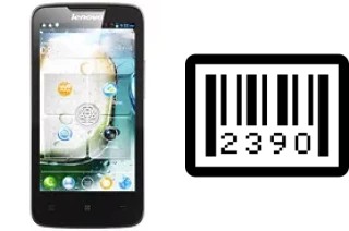 Comment voir le numéro de série sur Lenovo A820