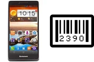 Comment voir le numéro de série sur Lenovo A880