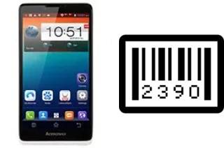 Comment voir le numéro de série sur Lenovo A889