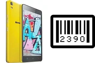 Comment voir le numéro de série sur Lenovo K3 Note