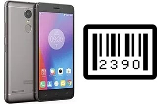 Comment voir le numéro de série sur Lenovo K6 Power