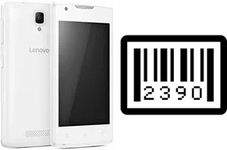 Comment voir le numéro de série sur Lenovo Vibe A