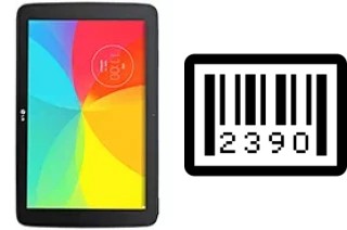 Comment voir le numéro de série sur LG G Pad 10.1