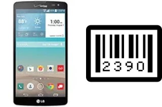 Comment voir le numéro de série sur LG G Vista (CDMA)