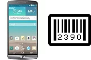 Comment voir le numéro de série sur LG G3 A