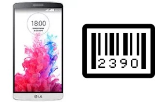 Comment voir le numéro de série sur LG G3 Dual-LTE