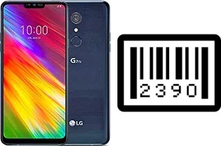 Comment voir le numéro de série sur LG G7 Fit