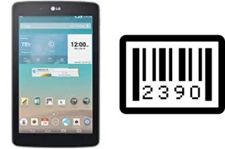 Comment voir le numéro de série sur LG G Pad 7.0 LTE