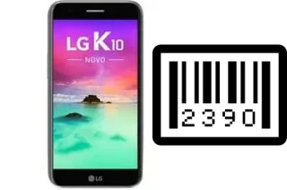 Comment voir le numéro de série sur LG K10 Novo