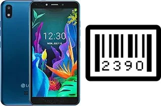 Comment voir le numéro de série sur LG K20 (2019)