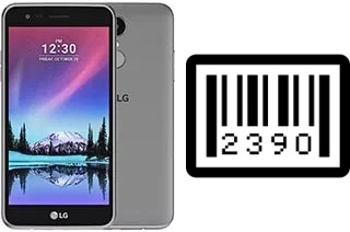 Comment voir le numéro de série sur LG K4 (2017)