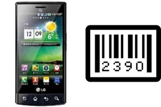 Comment voir le numéro de série sur LG Optimus Mach LU3000