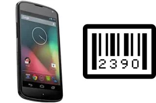 Comment voir le numéro de série sur LG Nexus 4 E960