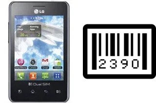 Comment voir le numéro de série sur LG Optimus L3 E405