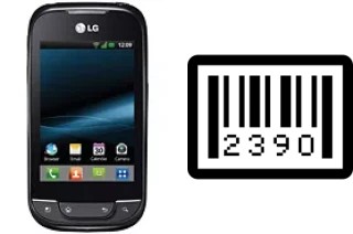 Comment voir le numéro de série sur LG Optimus Net