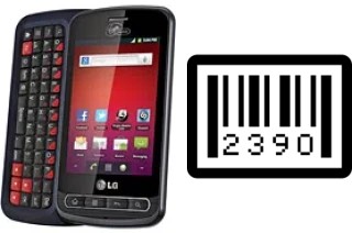 Comment voir le numéro de série sur LG Optimus Slider