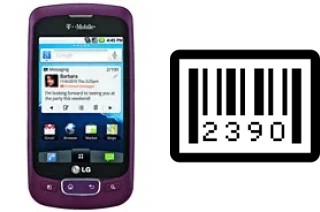 Comment voir le numéro de série sur LG Optimus T