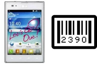 Comment voir le numéro de série sur LG Optimus Vu P895