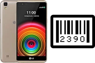 Comment voir le numéro de série sur LG X power